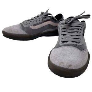 Vans AVE Sneaker Lace Up Suede Silver Grey - 7